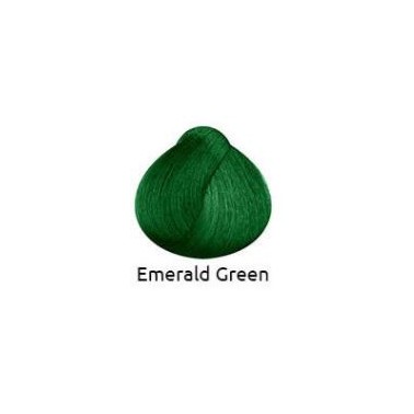 Coloration semi permanente CRAZY COLOR 100 ML  coloris emerald green