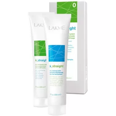 Kit de défrisage professionnel cheveux K Straight Lakmé