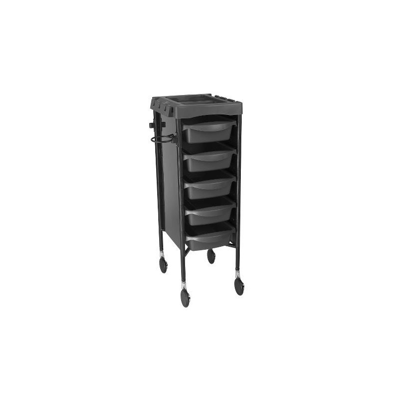 Table de service professionnelle Milano specifique coiffure coloris noire